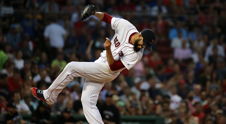 David Price is hit by a line drive David Price is hit